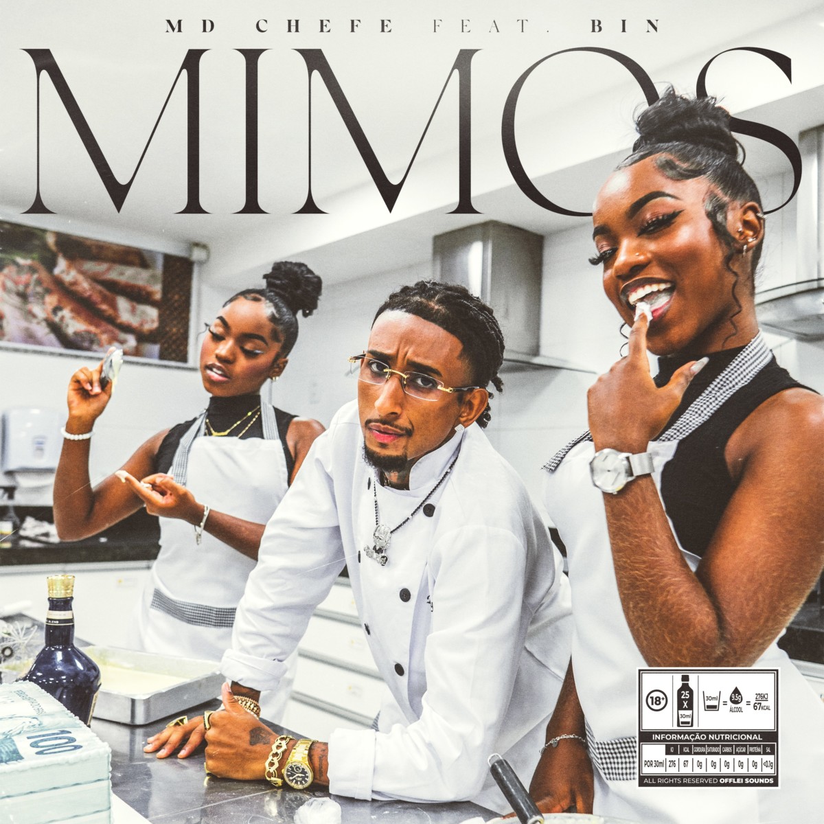 REVELAÇÃO DO TRAP: MD Chefe se junta a BIN e lança “Mimos”, primeiro single do álbum “Baby Chefe”