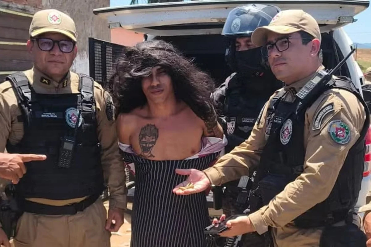 Suspeito de série de homicídios é capturado na Paraíba após tentativa de fuga disfarçado